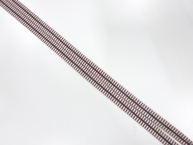 アンティーク　帯留め用　手組三分紐